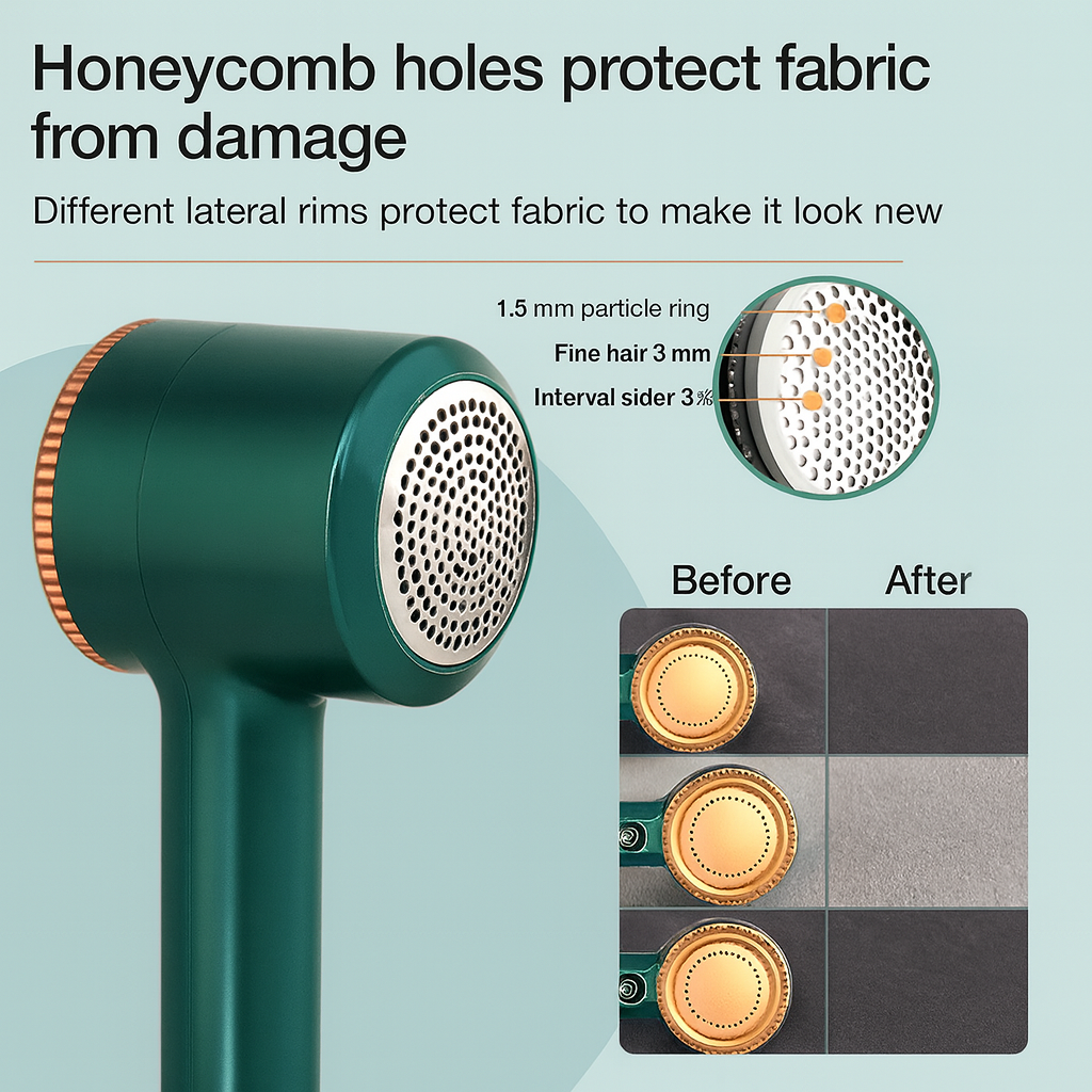 Rechargeable Fabric Lint Remover